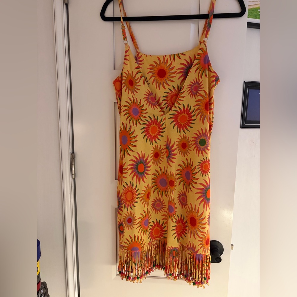 Farm Rio Slim Fringe Mini Dress - Picture 6 of 8